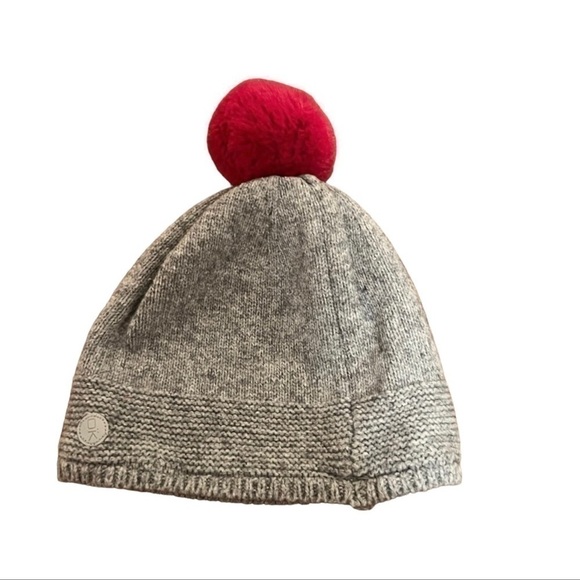 𝅺OKAIDI-KIDS Knitted Pom hat/beanie with fleece lining- Size 54/56cm - Picture 2 of 5